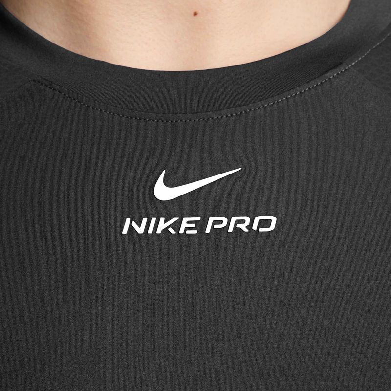 Herren Trainingsshirt Nike Pro Training Dri-Fit black/black/white 3