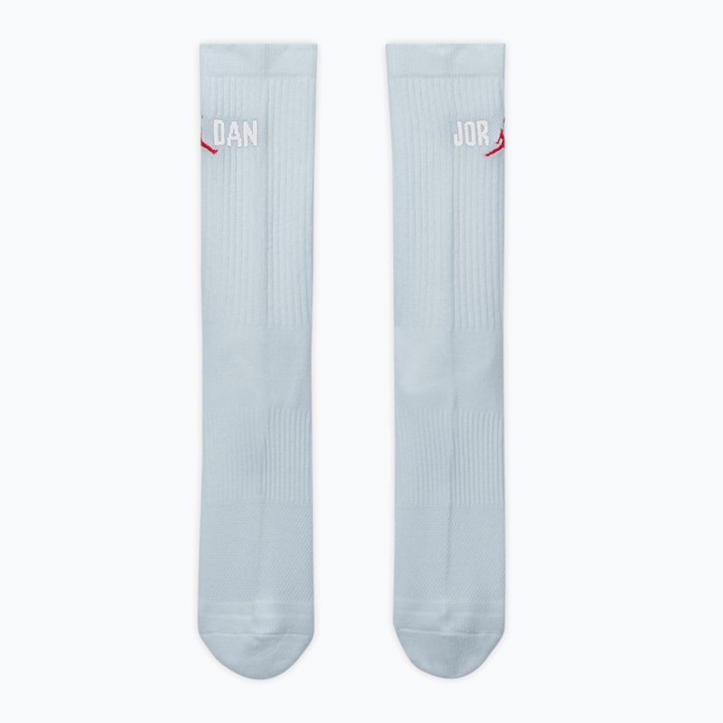 Socken Jordan Everyday Crew 1 Paar aura/white/university red 2