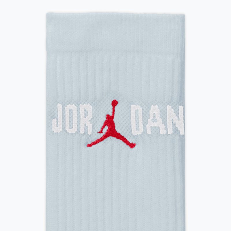 Socken Jordan Everyday Crew 1 Paar aura/white/university red 4