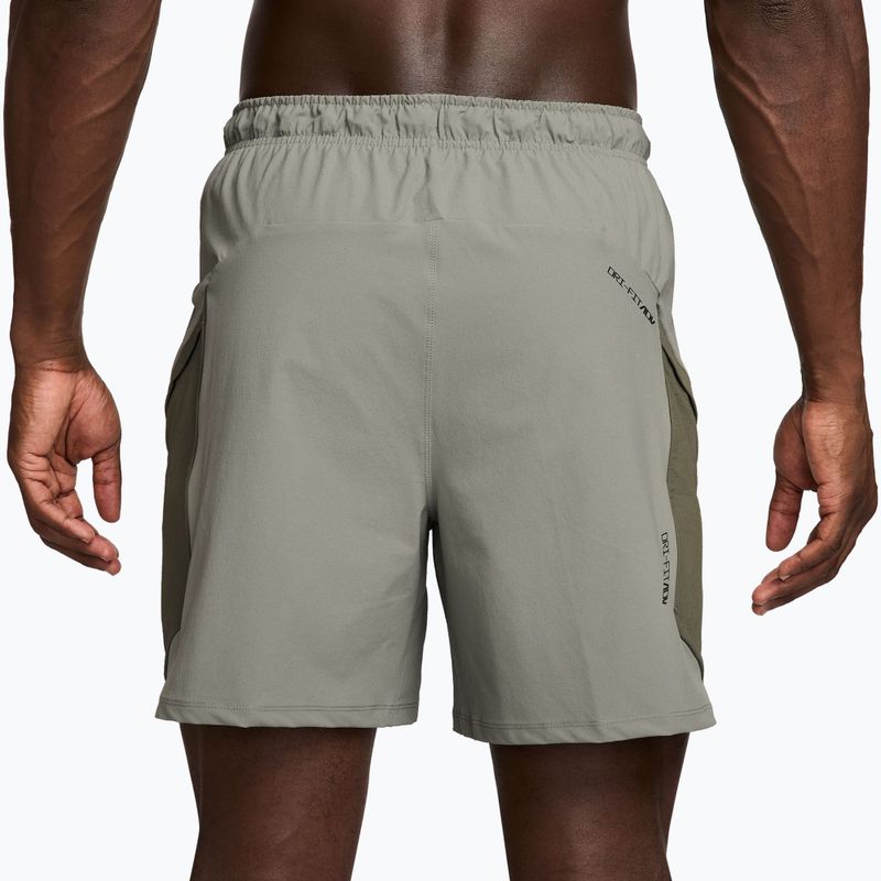 Herren-Shorts Nike Pro Training Dri-Fit 6" light army/medium olive/light liquid lime 2