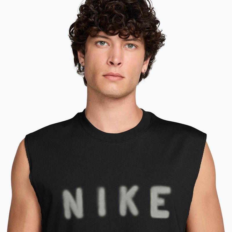 Herren T-Shirt Nike Athletic Club Dri-Fit black/black 3