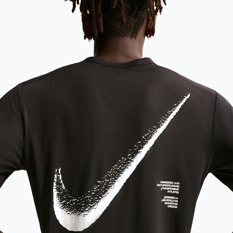 Herren T-Shirt Nike Hyverse Dri-Fit GFX black/white 4