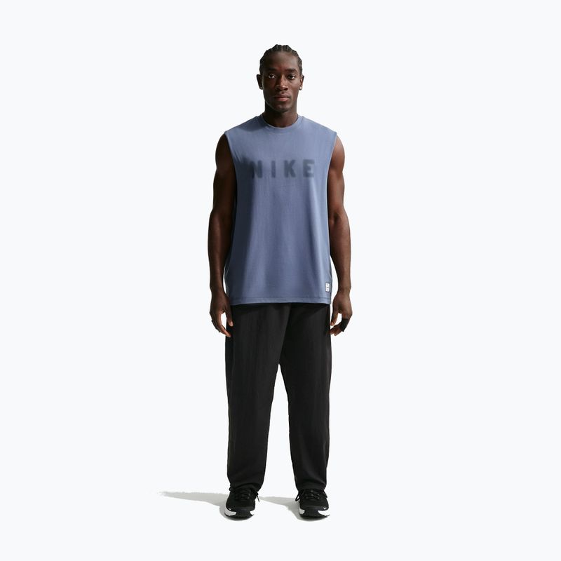 Trainings-T-Shirt Herren Nike Athletic Club Dri-Fit diffused blue/diffused blue 2