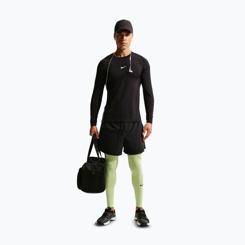 Herren-Trainingstights Nike Pro Dri-Fit Tight Fitness light liquid lime/black 2
