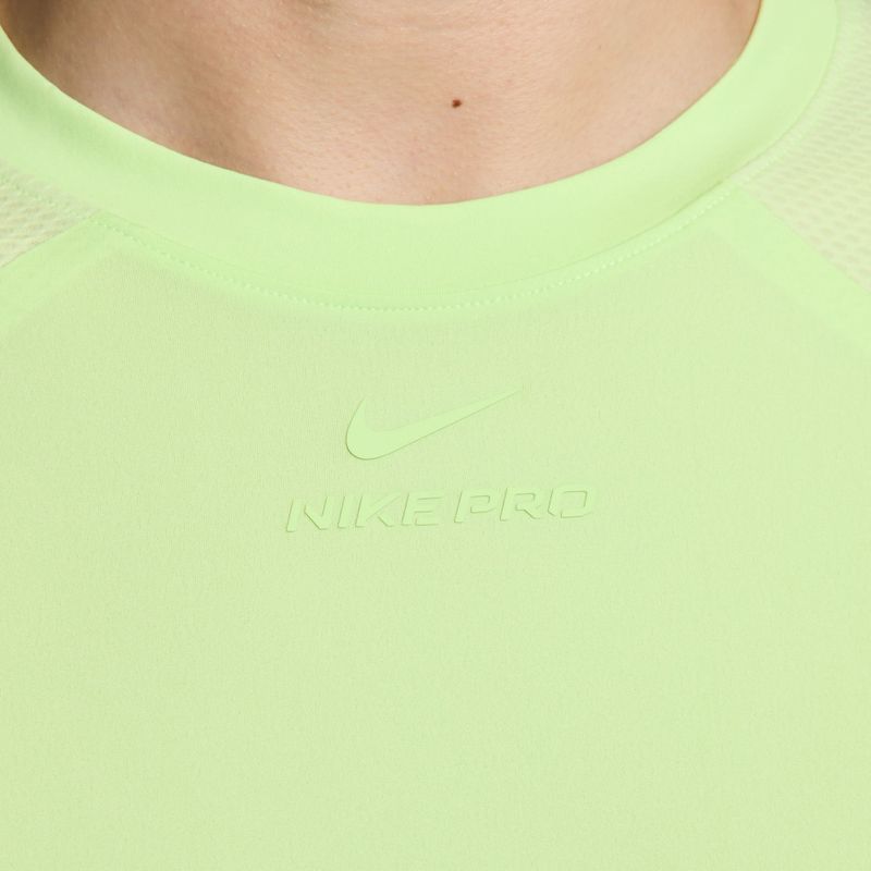 Herren-Trainingsshirt Nike Pro Training Dri-Fit light liquid lime/light liquid lime 3