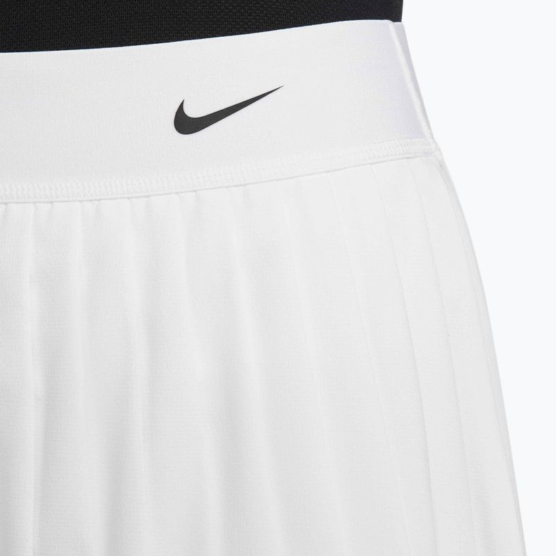 Tennisrock Nike Victory Dri-Fit High-Waisted Pleated white/black 4