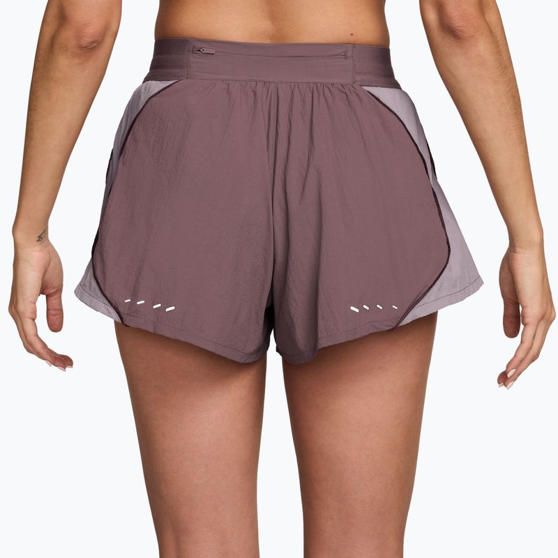 Damen-Shorts Nike Swift UV Repel High-Waisted Tattoo/Light Violet Ore 2