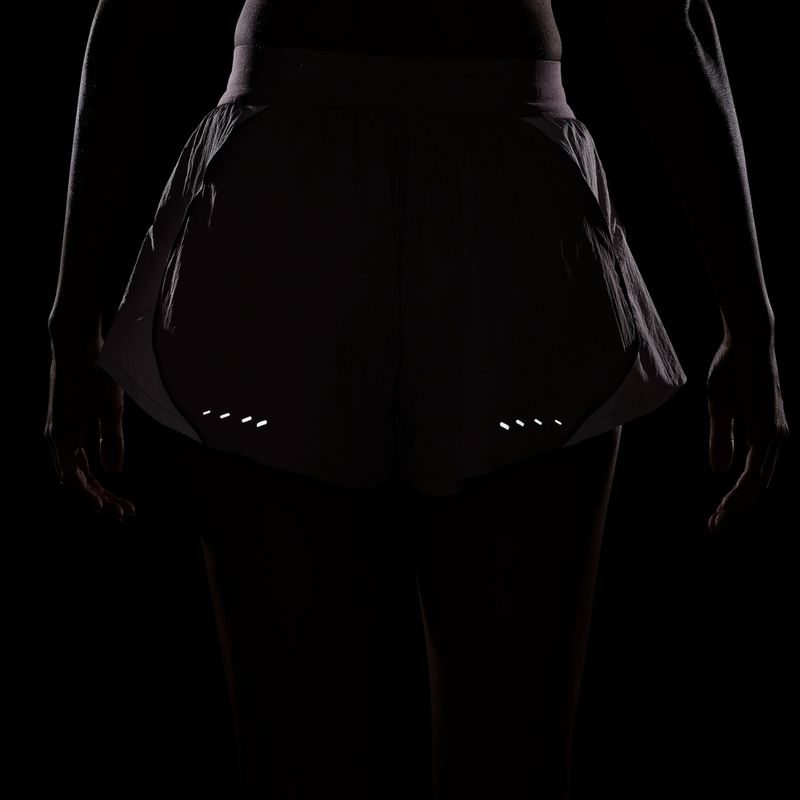 Damen-Shorts Nike Swift UV Repel High-Waisted Tattoo/Light Violet Ore 5
