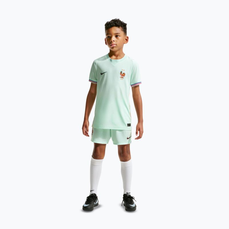 Kinder-Fußballtrikot Nike FFF 2026 Stadium Away igloo/monarch/monarch 6