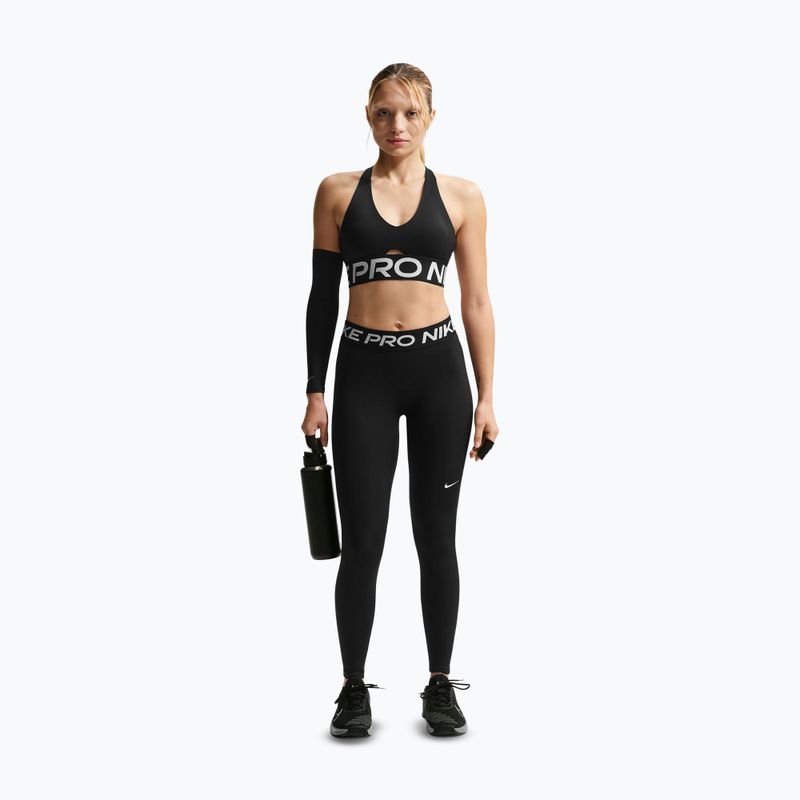 Damenleggings Nike Pro Mid-Rise Full black/white 2