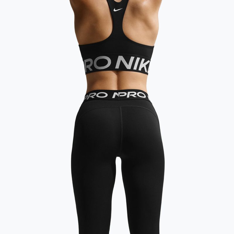 Damenleggings Nike Pro Mid-Rise Full black/white 4