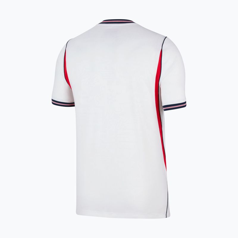 Herren-Fußballtrikot Nike England 2026 Stadium Home white/speed red/obsidian/obsidian 8