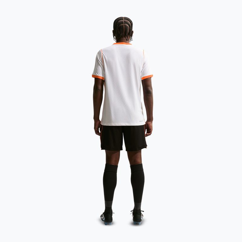 Herren-Fußballtrikot Nike Netherlands 2026/27 Away Match white/hyper crimson/black 3