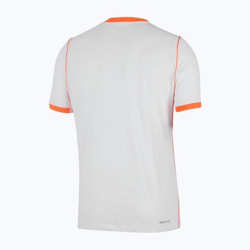 Herren-Fußballtrikot Nike Netherlands 2026/27 Away Match white/hyper crimson/black 8