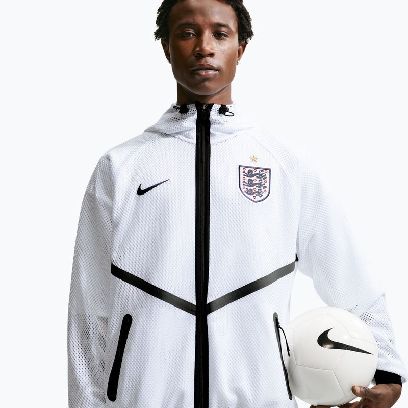Herren Fußballjacke Nike England Dri-Fit Soccer Anthem white/black/obsidian 4