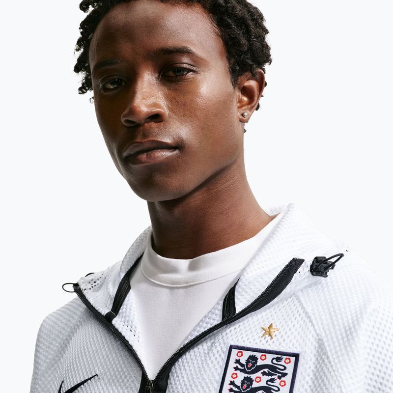 Herren Fußballjacke Nike England Dri-Fit Soccer Anthem white/black/obsidian 5
