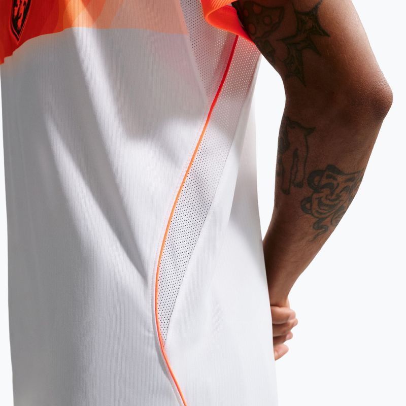 Herren-Fußballtrikot Nike Netherlands 2026 Stadium Away white/hyper crimson/black 6