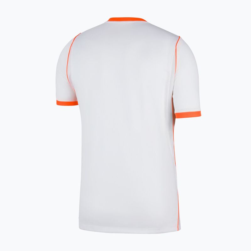 Herren-Fußballtrikot Nike Netherlands 2026 Stadium Away white/hyper crimson/black 8