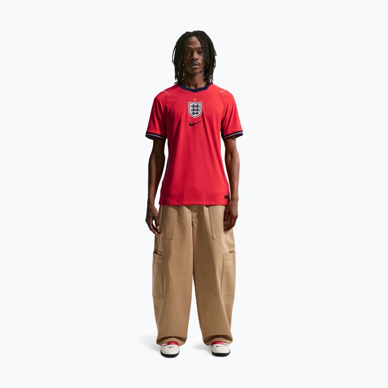 Herren-Fußballtrikot Nike England 2026 Match Away speed red/obsidian/white/obsidian 2