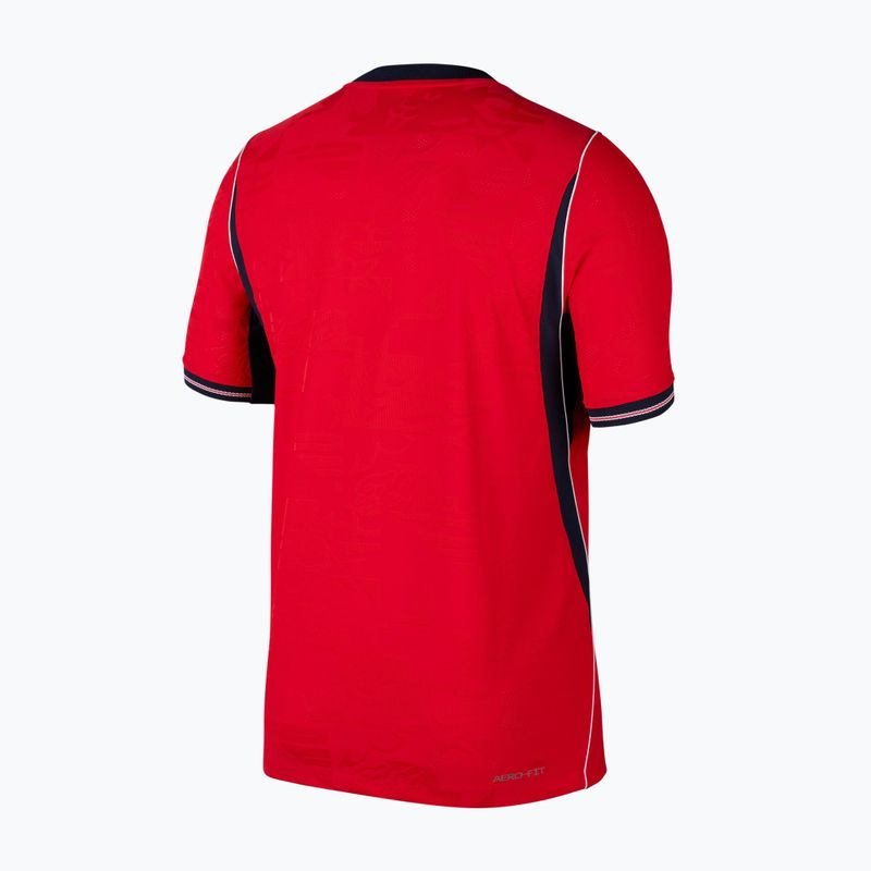 Herren-Fußballtrikot Nike England 2026 Match Away speed red/obsidian/white/obsidian 10