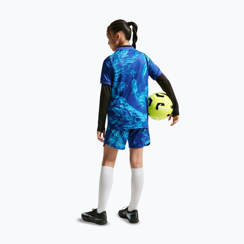 Kinder-Fußballshorts Nike England 2026/27 Stadium Goalkeeper astronomy blue/black/white 6