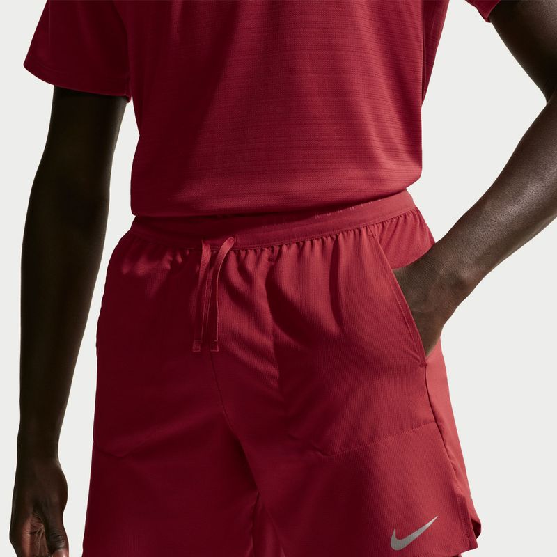 Laufshorts für Herren Nike Stride Dri-Fit Brief-Lined 7" team crimson 5