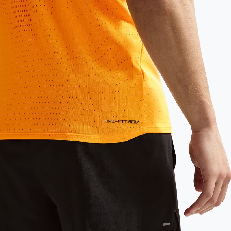 Herren-Laufshirt Nike AeroSwift Dri-Fit ADV Laser Orange/Black 6