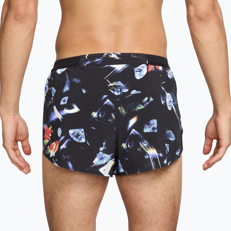 Herren-Laufshorts Nike AeroSwift Dri-Fit ADV Brief Lined 2" black/laser orange 2