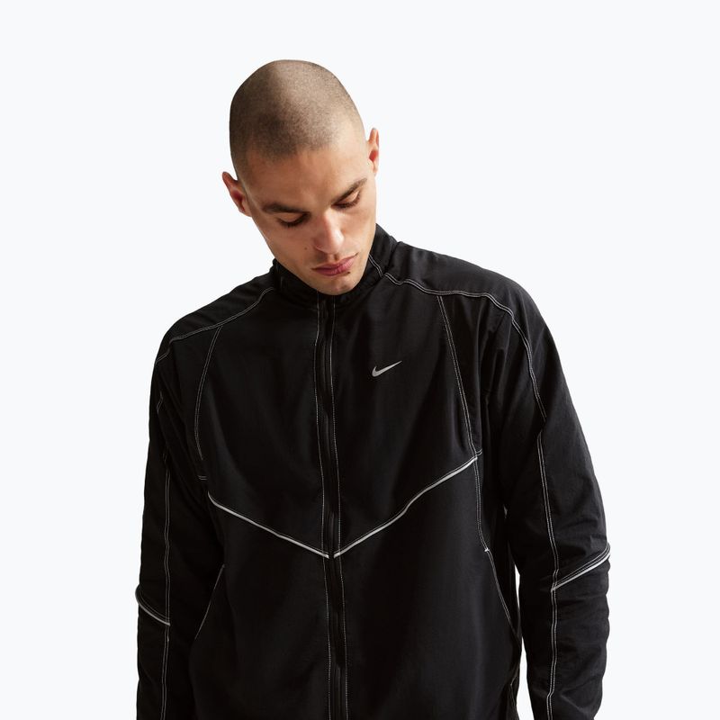 Herren-Laufjacke Nike Retro Dri-Fit black/black/black