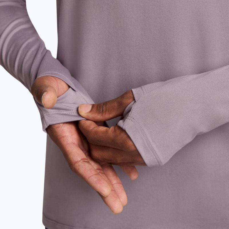 Herren-Laufshirt Nike Stride 1/4 Zip Dri-Fit light violet ore 3