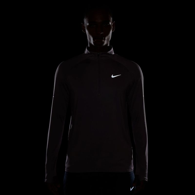 Herren-Laufshirt Nike Stride 1/4 Zip Dri-Fit light violet ore 4