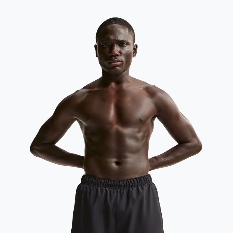 Herren-Shorts Nike Challenger Dri-Fit Brief-Lined 7" Black/White 4