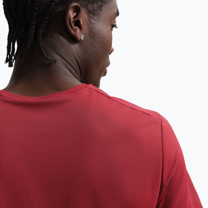 Herren-Laufshirt Nike Miler Dri-Fit UV team crimson/light crimson 5