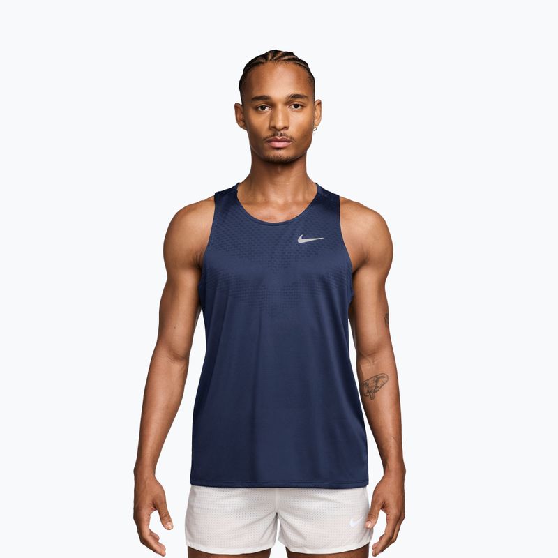 Herren-Laufshirt Nike Stride Dri-Fit ADV Midnight Navy