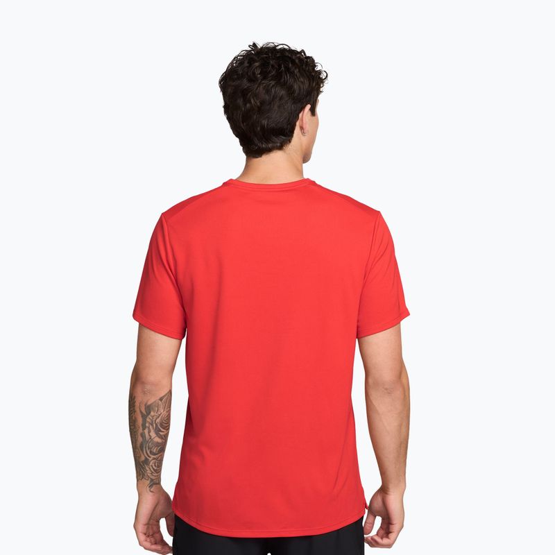 Herren-Laufshirt Nike Miler Dri-Fit UV light crimson 3