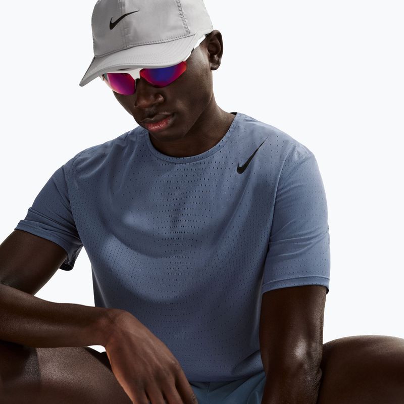 Herren-Laufshirt Nike AeroSwift Dri-Fit ADV diffused blue/black 6
