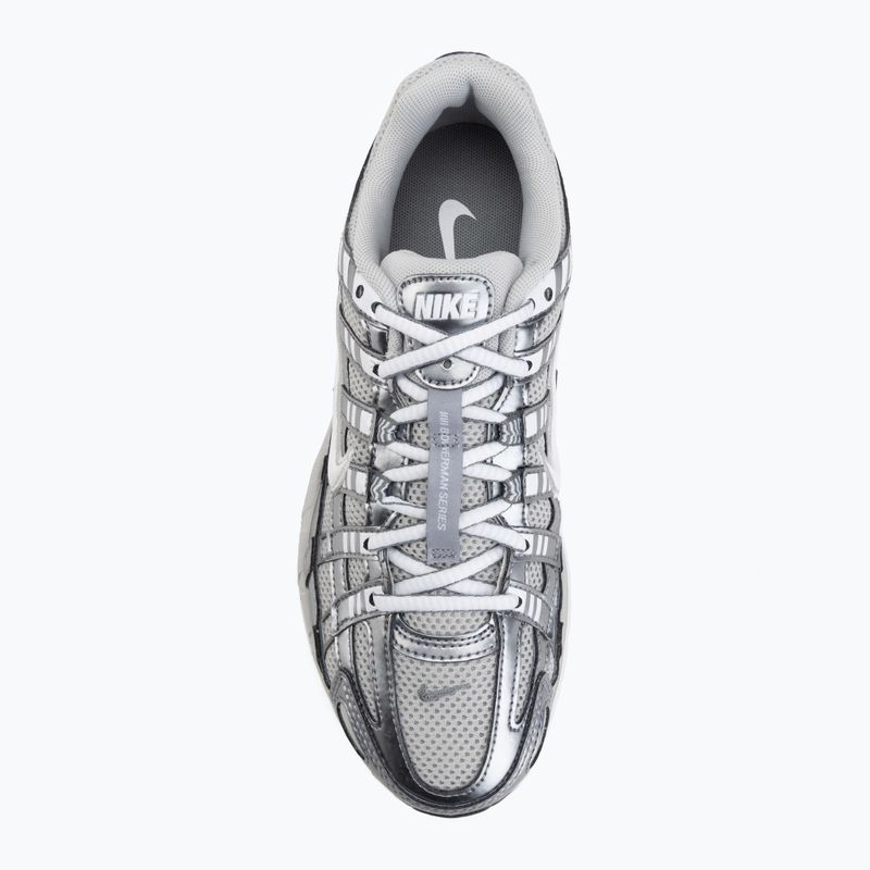 Damen-Schuhe Nike P-6000 grey fog/metallic cool grey/cool grey/white 5