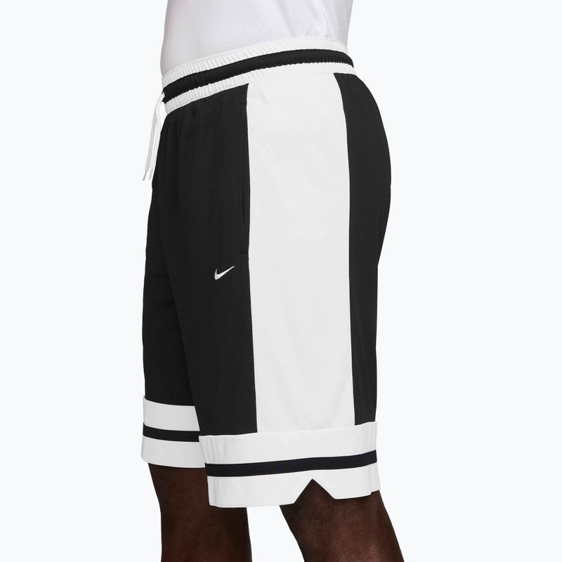 Herren Basketball-Shorts Nike Dri-Fit Game Classic 10" black/white/black/white 3