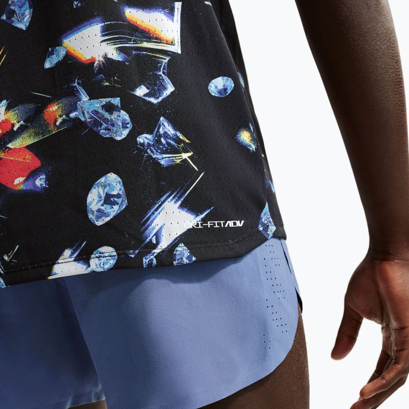 Herren-Laufshirt Nike AeroSwift Dri-Fit ADV Black/Laser Orange 5