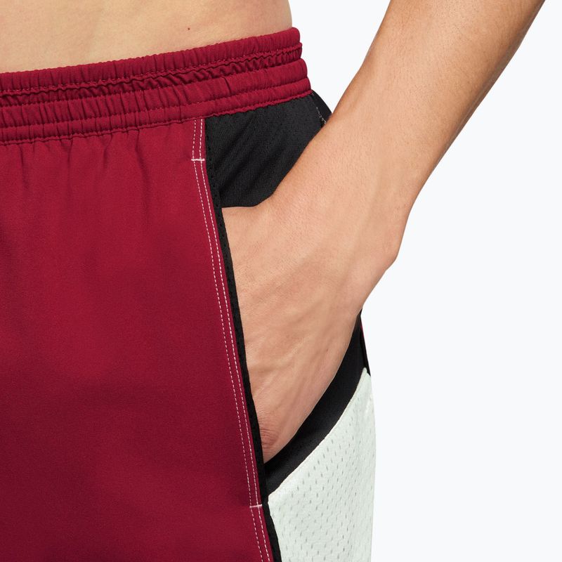 Herren-Laufshorts Nike Retro Dri-Fit Brief-Lined 4" Team Crimson/Black 4