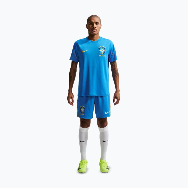 Herren-Fußballshorts Nike Brazil 2026 Stadium Home lt photo blue/light mint/white 2