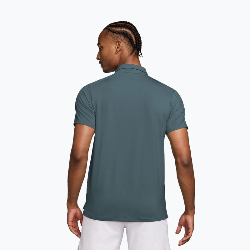 Herren-Tennisshirt Nike Court Dri-Fit Advantage mineral slate/white 2