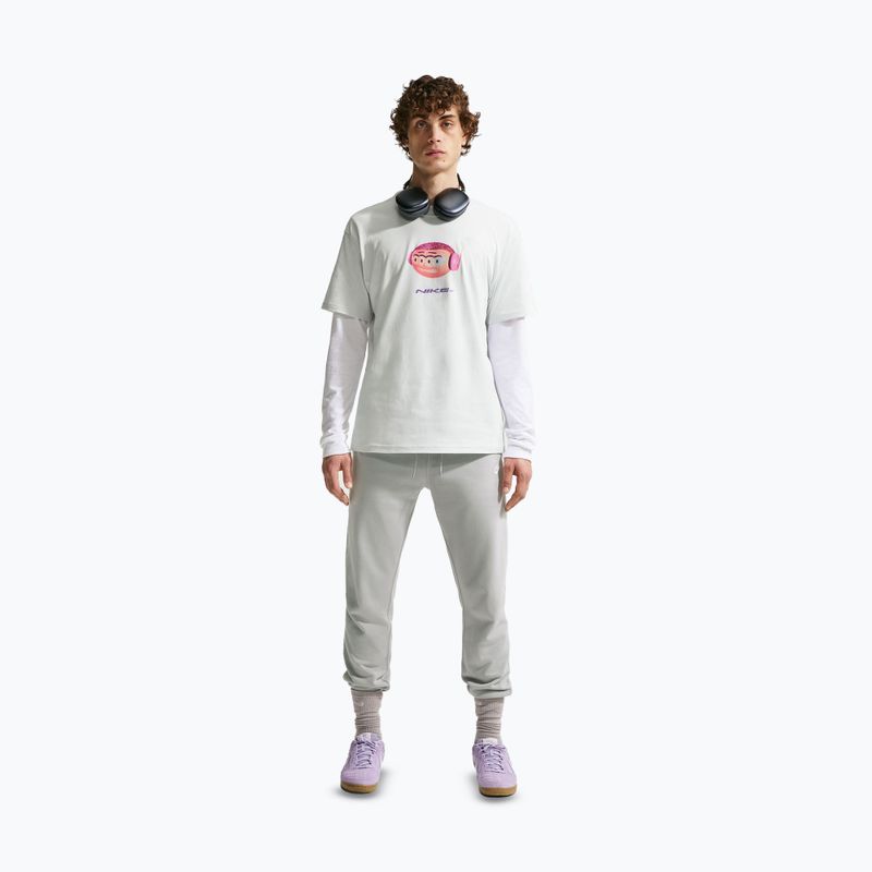 Herrenhosen Nike Club French Terry Joggers light smoke grey/light smoke grey/white 2