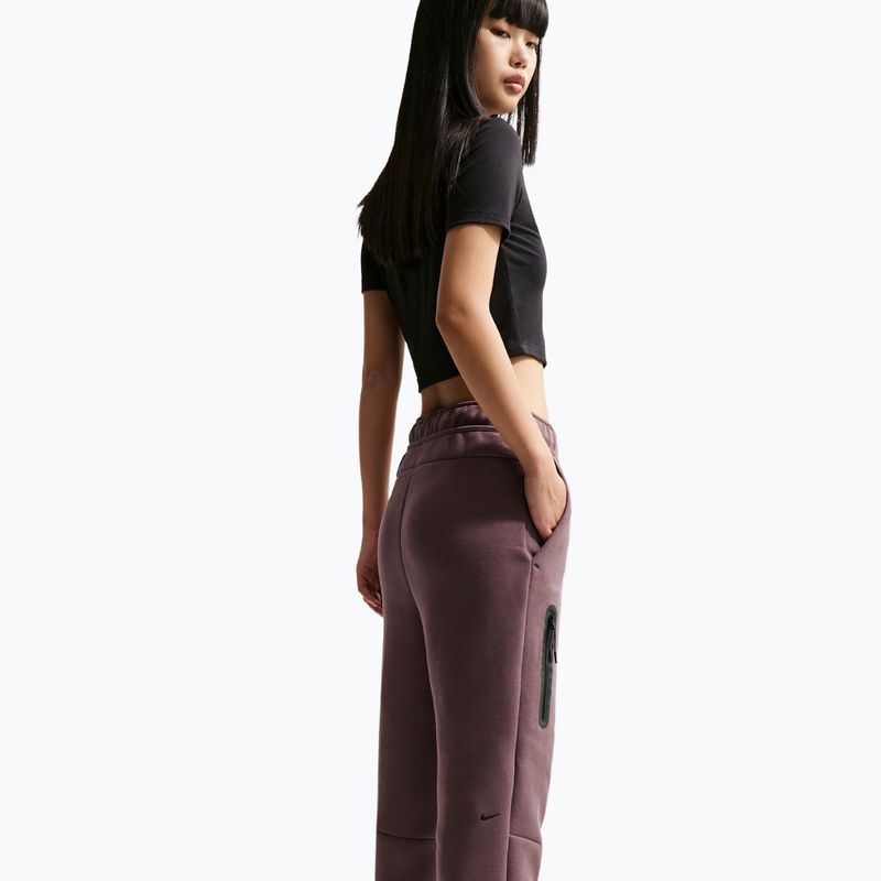 Damenhose Nike Sportswear Tech Fleece Mid-Rise tattoo/black 3