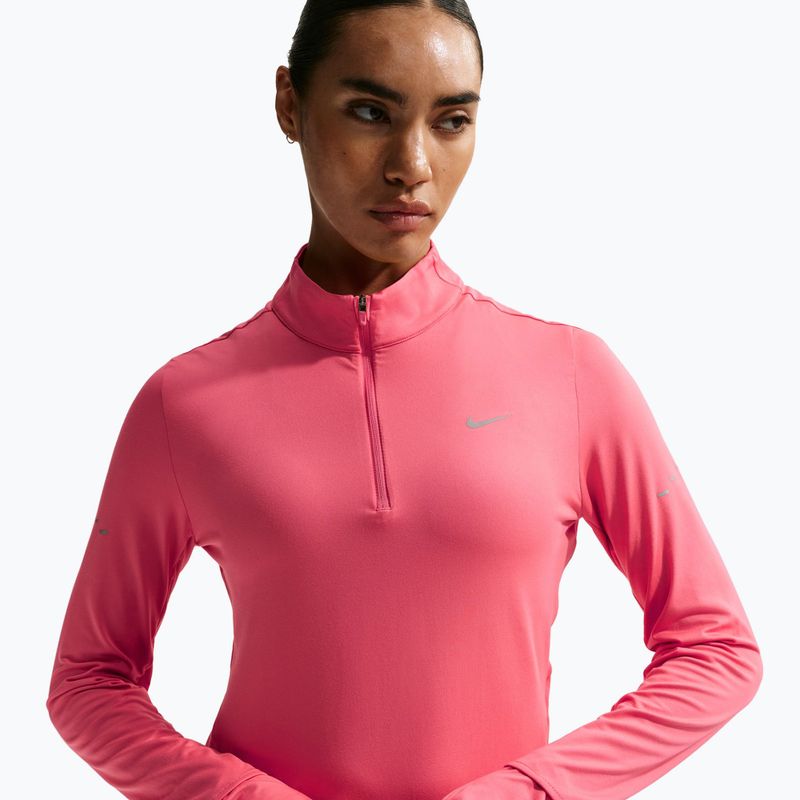 Damen-Langarm-Laufshirt Nike Swift Dri-Fit UV 1/4-Zip sea coral 4