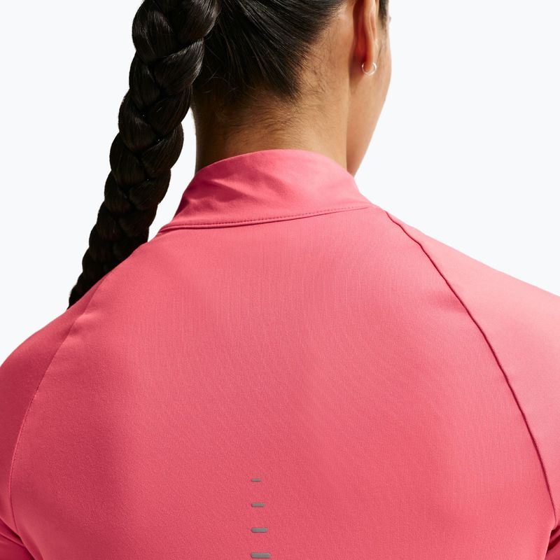 Damen-Langarm-Laufshirt Nike Swift Dri-Fit UV 1/4-Zip sea coral 5