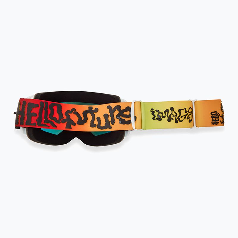 Fox Racing Main Hello Future weiß/gelb/verspiegelt Radbrille 2