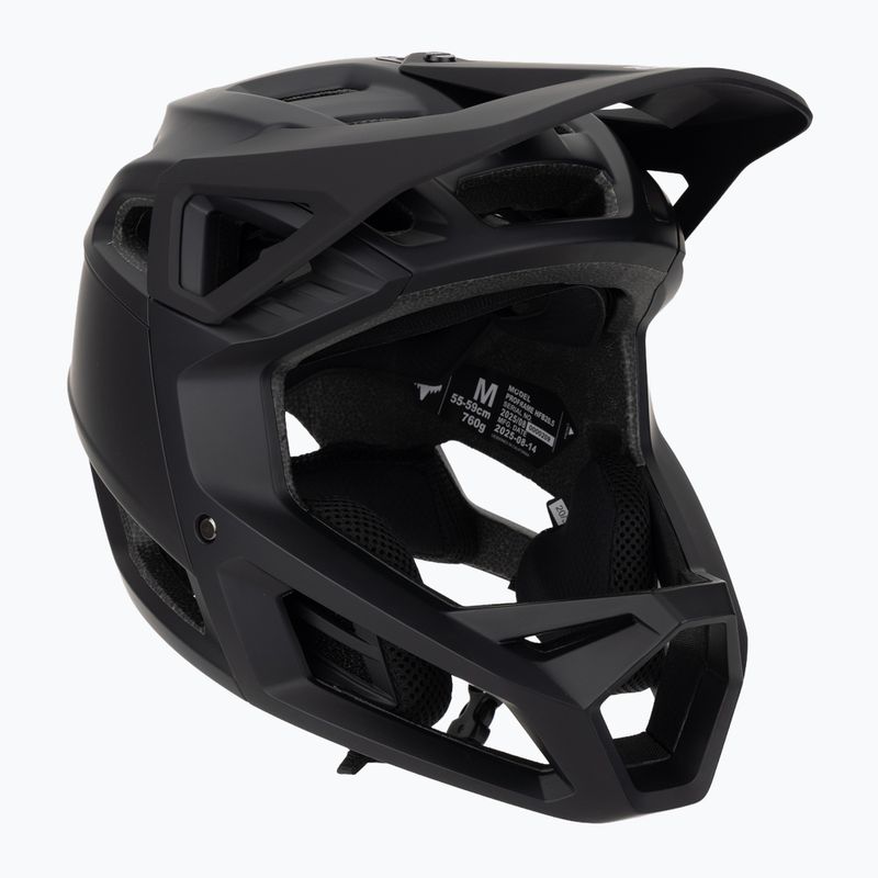 Fox Racing Proframe mattschwarzer Fahrradhelm