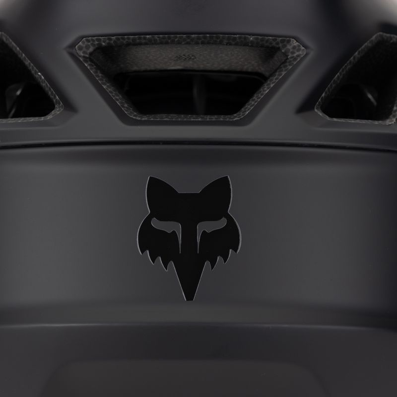 Fox Racing Proframe mattschwarzer Fahrradhelm 7