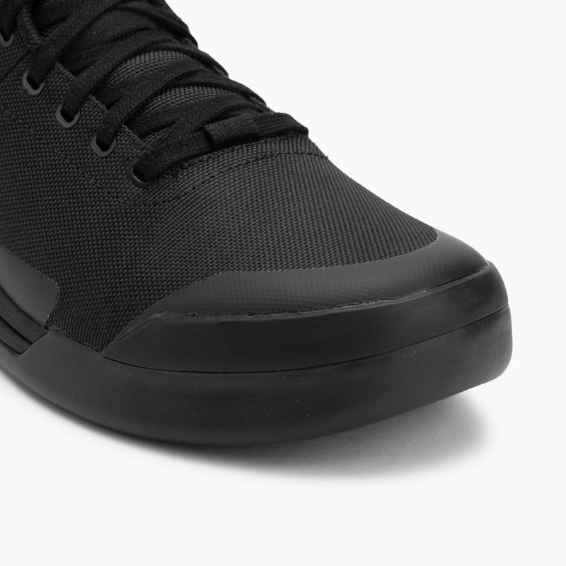 Herren Plattform Radfahren Schuhe Fox Racing Union Canvas Mid schwarz 7